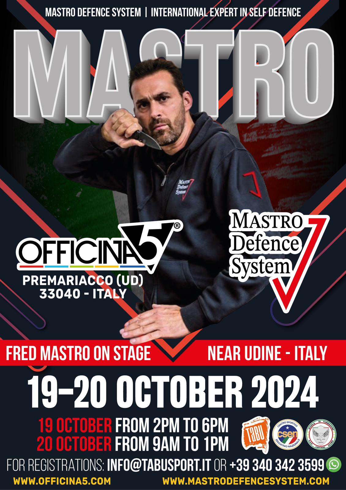 Stage Mastro Defence System da OFFICINA5