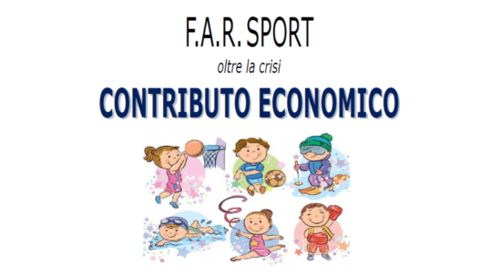 F.A.R. SPORT oltre la crisi CONTRIBUTO ECONOMICO comune di Udine