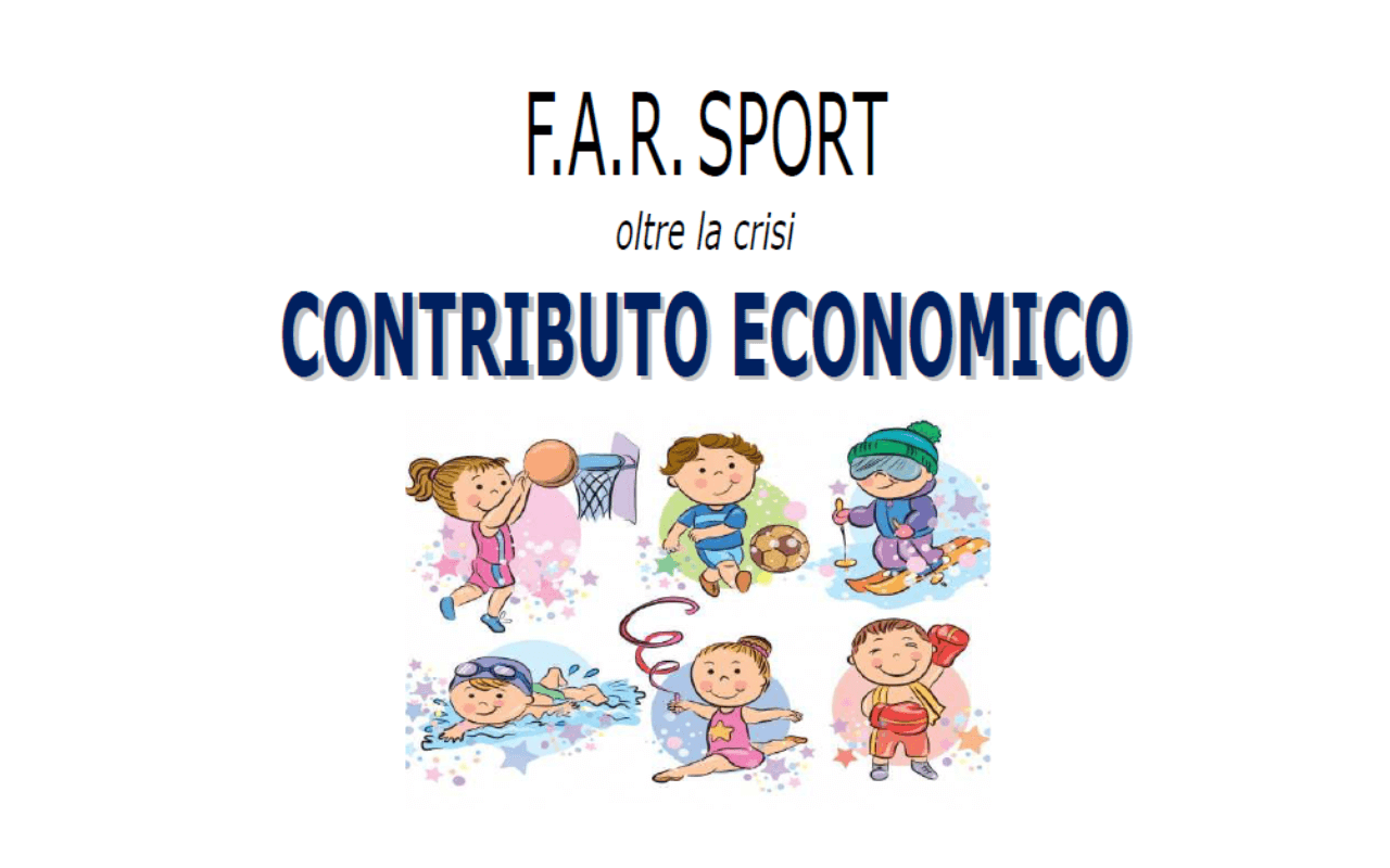 F.A.R. SPORT oltre la crisi CONTRIBUTO ECONOMICO comune di Udine